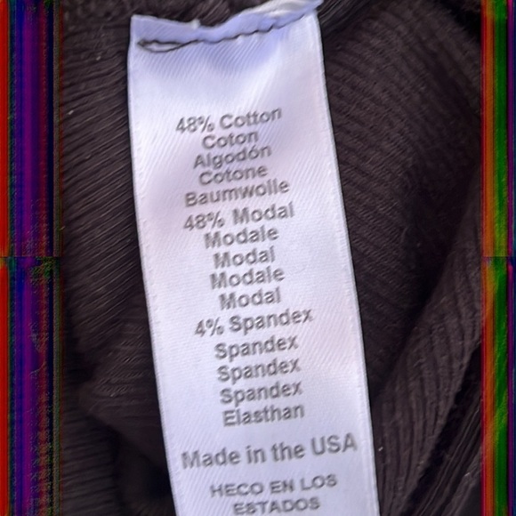 Michael Stars Black Ribbed Midi Ruched Tank Dress Women's Size XS - Picture 8 of 9